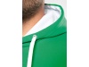 SWEATSHIRT COM CAPUZ EM CONTRASTE