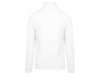 Sweatshirt com 1 /2 fecho Kariban branco