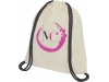Mochila com cordes coloridos em algodo 100 g/m Oregon