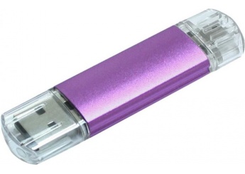 Memria USB Alumnio ON-THE-GO 8GB