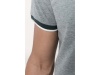Polo mlange bicolor de homem
