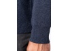 Camisola premium com botes na gola