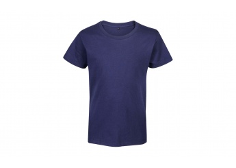 T-SHIRT CORTADA E COSIDA DE MANGAS CURTAS PARA CRIANA Cores