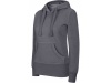 Sweatshirt de senhora com capuz em polister/algodo