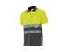 POLO DE ALTA VISIBILIDADE BICOLOR MANGA CURTA 160gr/m2 4XL 5XL