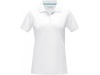 Polo para mulher em material orgnico GOTS Graphite