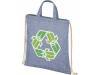 Mochila com cordes em algodo reciclado 210 g/m Pheebs