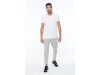 T-shirt de homem com decote V de manga curta Supima