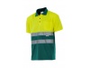 POLO DE ALTA VISIBILIDADE BICOLOR MANGA CURTA 160gr/m2 4XL 5XL