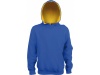 SWEATSHIRT DE CRIANA COM CAPUZ EM CONTRASTE