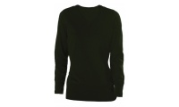 PULLOVER DE SENHORA DECOTE V Forest Green