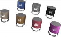 Coluna ring retroiluminada SCX.design S26
