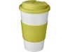 Copo Americano 350ml com pega e tampa  prova de derramamento