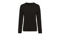 Sweatshirt BIO de senhora com decote redondo e mangas raglan