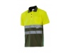 POLO DE ALTA VISIBILIDADE BICOLOR MANGA CURTA 160gr/m2 4XL 5XL