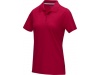 Polo para mulher em material orgnico GOTS Graphite