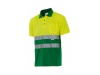 POLO DE ALTA VISIBILIDADE BICOLOR MANGA CURTA 160gr/m2 4XL 5XL