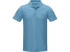 Polo para homem em material orgnico GOTS Graphite