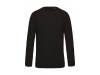 Sweatshirt BIO de homem com decote redondo e mangas raglan