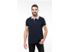 Polo de homem piqu bicolor