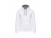 SWEATSHIRT COM CAPUZ EM CONTRASTE