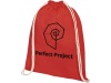 Mochila com cordes em algodo 140 g/m Oregon