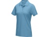 Polo para mulher em material orgnico GOTS Graphite