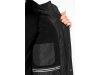 Parka com capuz amovvel
