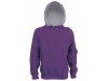 SWEATSHIRT DE CRIANA COM CAPUZ EM CONTRASTE