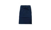 Avental de comprimento mdio Denim