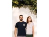 T-shirt BIO150 de senhora decote V Cores
