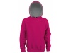SWEATSHIRT DE CRIANA COM CAPUZ EM CONTRASTE