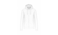 CASACO SWEATSHIRT COM CAPUZ Branco