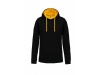 SWEATSHIRT COM CAPUZ EM CONTRASTE