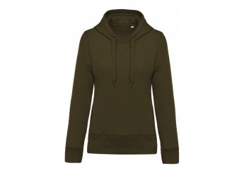 Sweatshirt BIO de senhora com capuz
