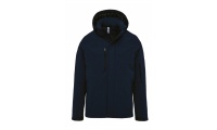 Parka Softshell acolchoada com capuz