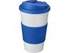 Copo Americano 350ml com pega e tampa  prova de derramamento