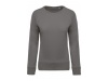 Sweatshirt BIO de senhora com decote redondo e mangas raglan