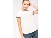 T-shirt de senhora em malha piqu com decote redondo