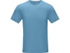 T-shirt para homem orgnica GOTS Azurite