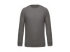 Sweatshirt BIO de homem com decote redondo e mangas raglan