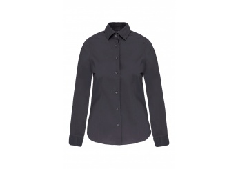 CAMISA DE SENHORA MANGA CURTA COM STRETCH