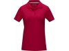 Polo para mulher em material orgnico GOTS Graphite