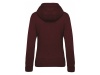 Casaco sweatshirt BIO de senhora com capuz