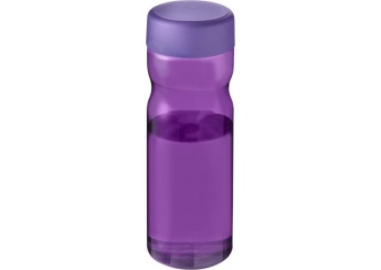 Garrafa H2O Base 650ml com tampa de enroscar