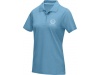 Polo para mulher em material orgnico GOTS Graphite
