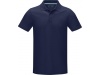 Polo para homem em material orgnico GOTS Graphite