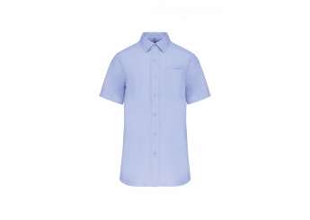 CAMISA DE MANGA CURTA EM POPELINE TRATAMENTO FCIL