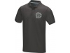 Polo para homem em material orgnico GOTS Graphite