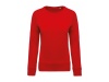 Sweatshirt BIO de senhora com decote redondo e mangas raglan